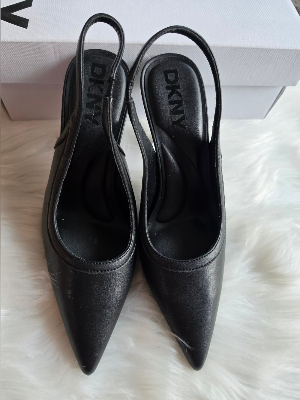 Dkny Women's Cinette Slingback Pumps - Black, 5.5M
